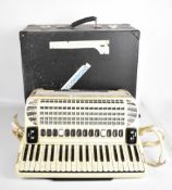 Excelsior 960 Professional Model 41 key, 120 bass, electro piano accordion in jewelled pearlescent
