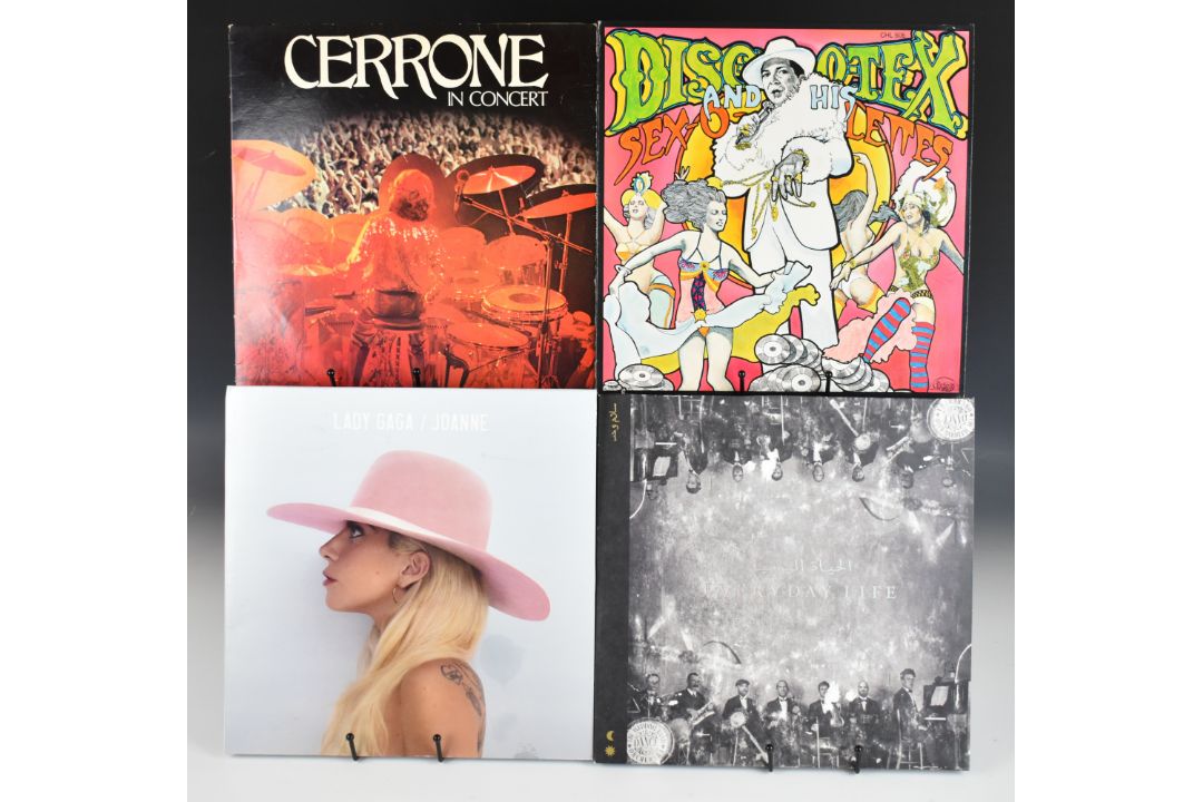 Twenty six LPs and two 12" singles. Rock / Pop etc including Lady Gaga, Bruce Springsteen, George - Image 3 of 4