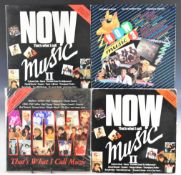 Thirty seven Now That's What I Call Music NTWICM LPs. Includes multiples of some titles. Now 1,