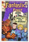 Fantastic Four issue #45 by Marvel Comics (1965), first appearance of the Inhumans, key Sliver Age