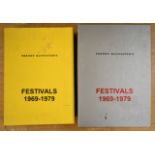 Two copies of Freddy Bannister's Festivals 1969 - 1979 CD box set. One appears complete with