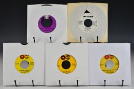 Approximately two hundred Tamla Motown records, around half USA releases on Soul (thirty four),