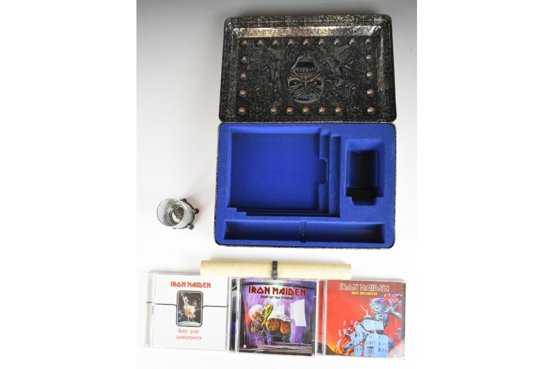 Iron Maiden Eddie's Archive six CD box set, first edition in metal box with a numbered Iron Maiden - Image 3 of 5