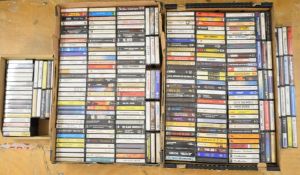 Approximately two hundred and fifty music cassettes a mix of Rock / Pop / Indie Rock / Post Punk etc