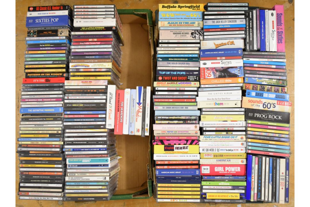 Approximately two hundred and fifty CDs most appear to be 1960s Rock / Psych / Pop / Beat / - Image 1 of 3
