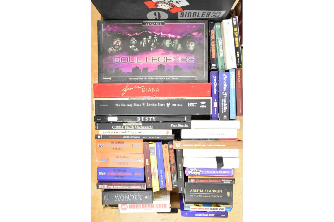 A collection of Soul CDs with Northern Soul and Tamla Motown interest, comprising thirty eight box - Image 2 of 3