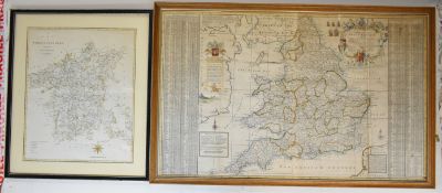 [Maps] The South Part of Great Britain Called England and Wales containing all cities, market towns,
