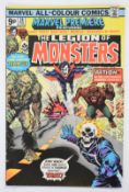 Marvel Premiere issue #28 (1975), 1st appearance of the Legion Of Monsters (Ghost Rider, Morbius,