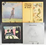 Eight Punk / Prog / Folk etc LPs, including Van Morrison, Patti Smith Group, Yes, Tangerine Dream