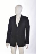 Gianni Versace gentleman's black wool blazer, size 48