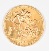 1965 Queen Elizabeth II gold full sovereign