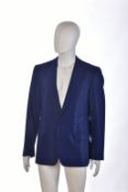 Gianni Versace Couture gentleman's vintage blazer in blue, size 50