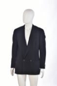Gianni Versace wool black blazer, size 46