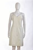 Versace Jeans Couture ivory leather dress (size 44/30) and three Versace skirts (sizes 42 & 44)