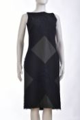 Vintage Gianni Versace Couture black dress, size 44
