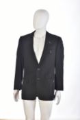 Gianni Versace Couture black wool blazer, size 48R