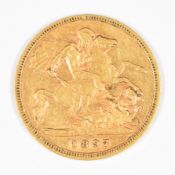 1897 gold half sovereign