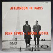 Rare UK Oriole MG 20036 Bop / Cool Jazz LP. UK 1st press. John Lewis and Sacha Distel Afternoon In