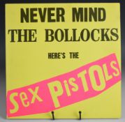 The Sex Pistols Never Mind The Bollocks LP Crossover release. The reverse of the sleeve has 11