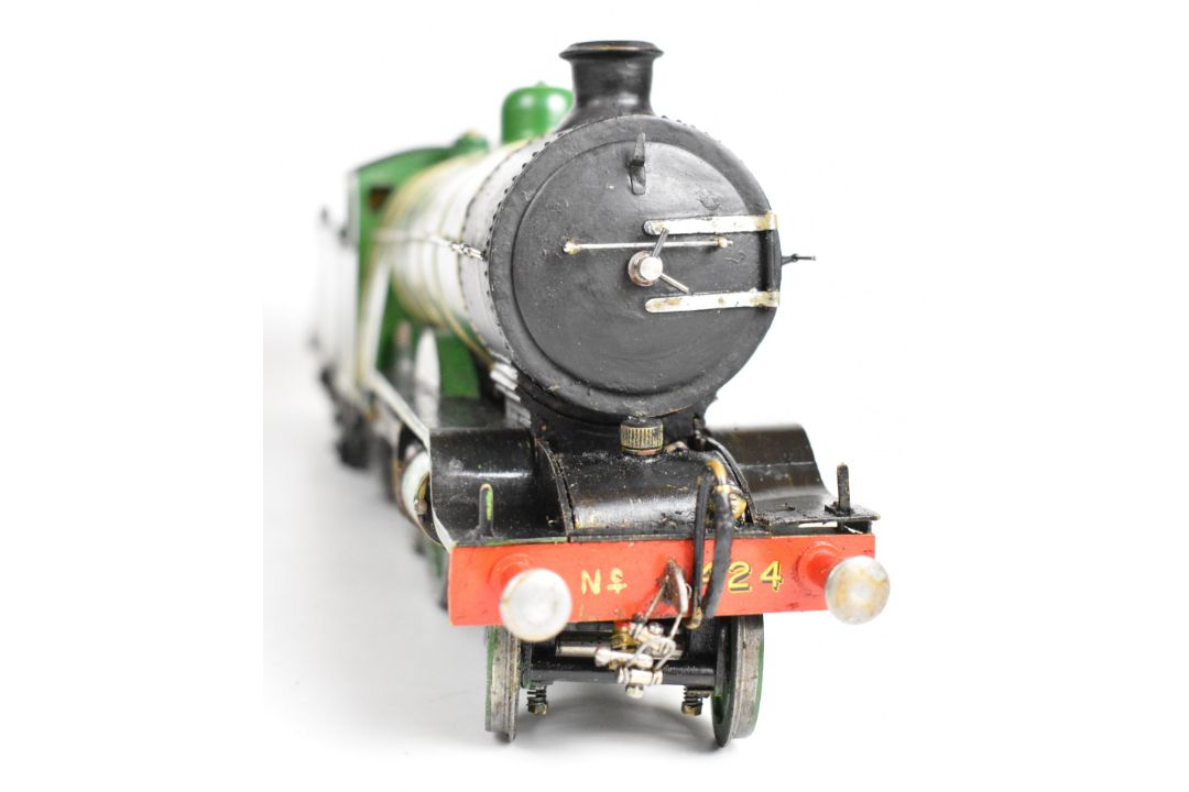 Gauge 1 coal fired live steam LBSCR or Southern H2 Atlantic 4-4-2 tender locomotive built by the - Image 9 of 19