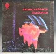 Black Sabbath Paranoid Vertigo 'swirl' label 6360 011. 'A' side label has full label Verigo swirl