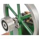 Stuart beam live steam engine with twin cylinder drain cocks, dummy flyball governor and driving - Image 12 of 17