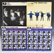 Six Beatles LPs. Five are early mono presses comprising 2 x A Hard Days Night PMC 1230, Help! PMC