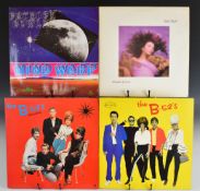 Sixty Rock / Pop / Post Punk / New Wave etc LPs including two The B52's, Kate Bush, Patrick