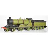 Gauge 1 spirit fired live steam LSWR D15 4-4-0 tender locomotive built by the late Richard