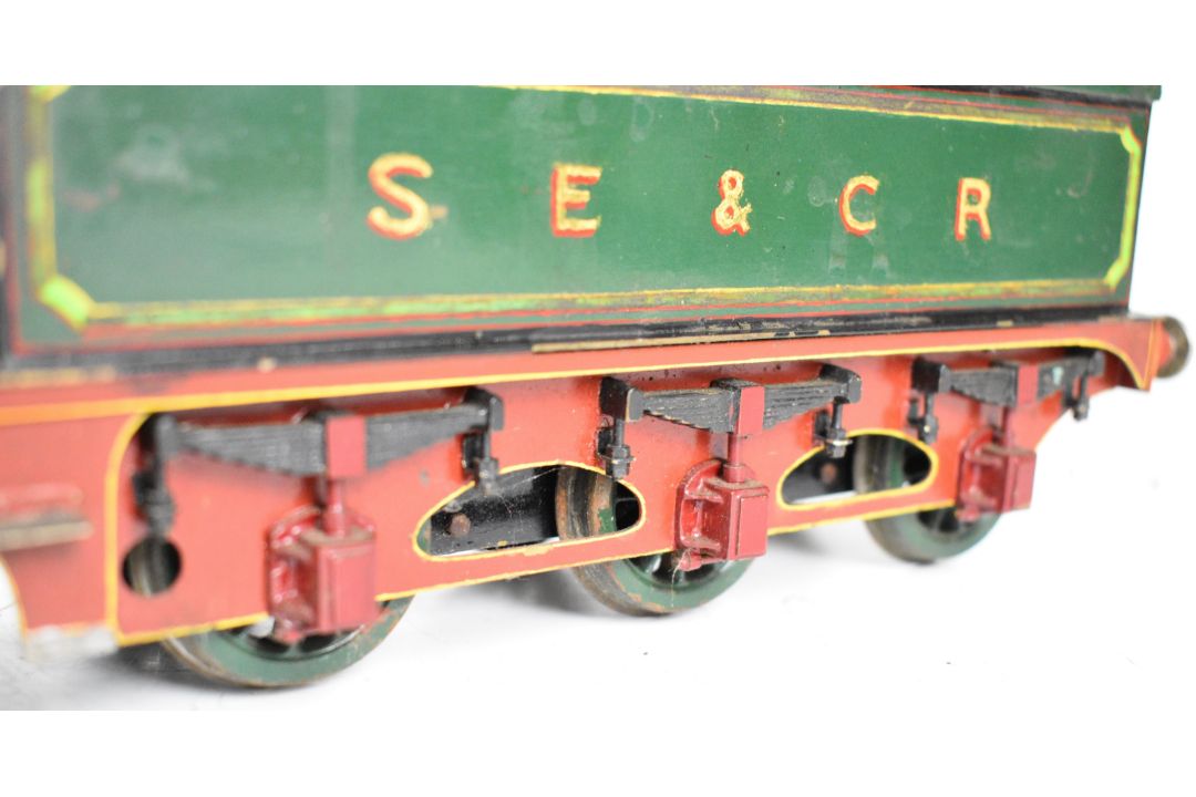 Gauge 1 spirit fired live steam London Dover and Chatham SE&CR M3 4-4-0 tender locomotive built by - Image 14 of 22
