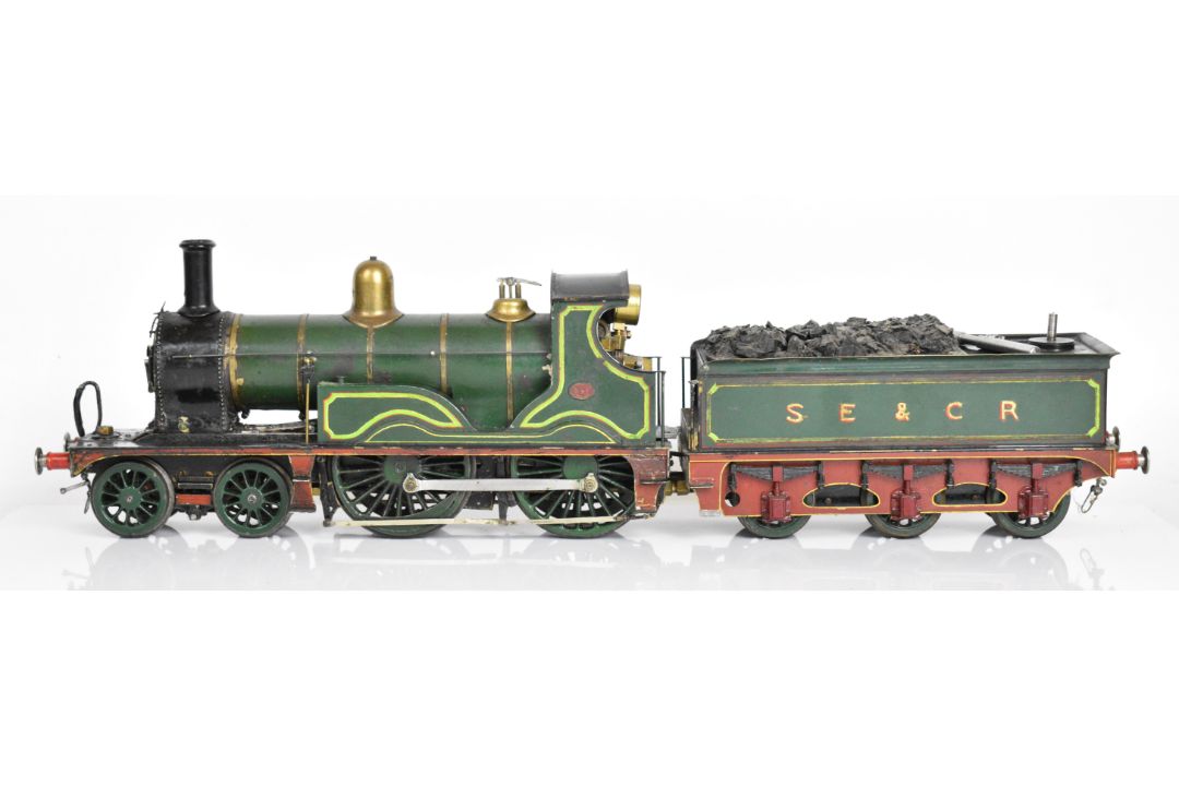 Gauge 1 spirit fired live steam London Dover and Chatham SE&CR M3 4-4-0 tender locomotive built by - Image 2 of 22