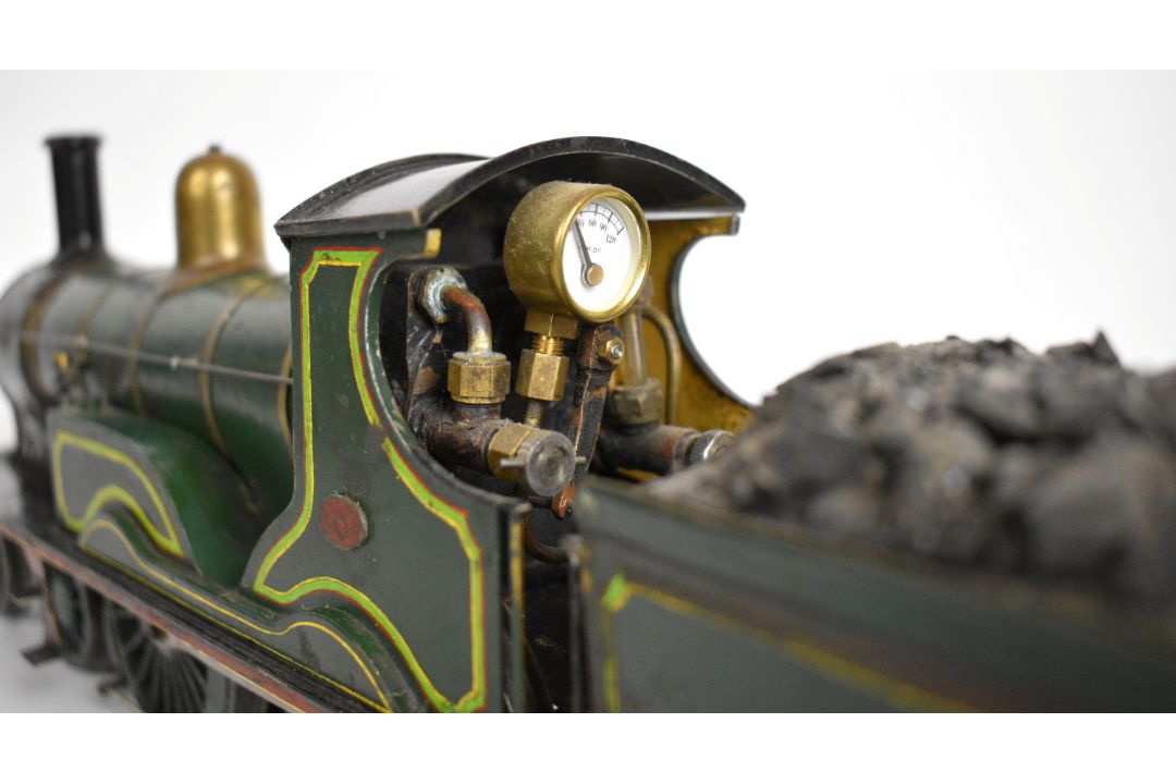 Gauge 1 spirit fired live steam London Dover and Chatham SE&CR M3 4-4-0 tender locomotive built by - Image 16 of 22