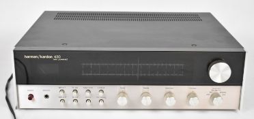 Harman Kardon 430 twin powered stereo receiver, made in Japan, production code 5142.