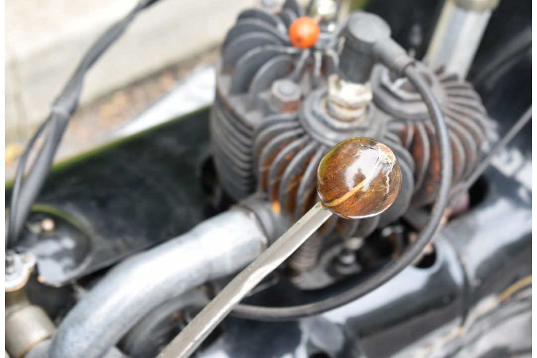 1925 Ner-a-Car model C motorcycle with Blackburne 350cc sidevalve four stroke engine - Image 16 of 25