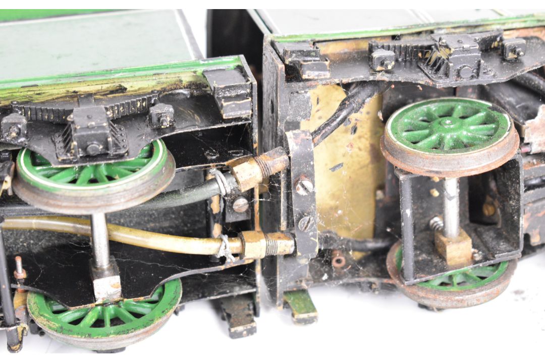 Gauge 1 coal fired live steam LBSCR or Southern H2 Atlantic 4-4-2 tender locomotive built by the - Image 18 of 19