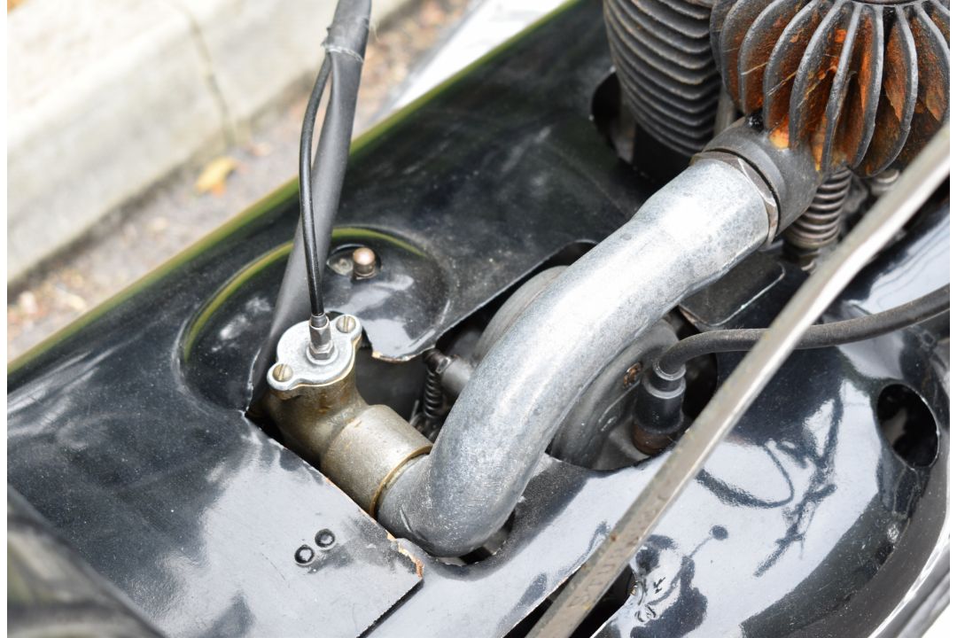 1925 Ner-a-Car model C motorcycle with Blackburne 350cc sidevalve four stroke engine - Image 18 of 25