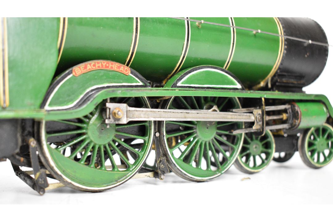 Gauge 1 coal fired live steam LBSCR or Southern H2 Atlantic 4-4-2 tender locomotive built by the - Image 15 of 19