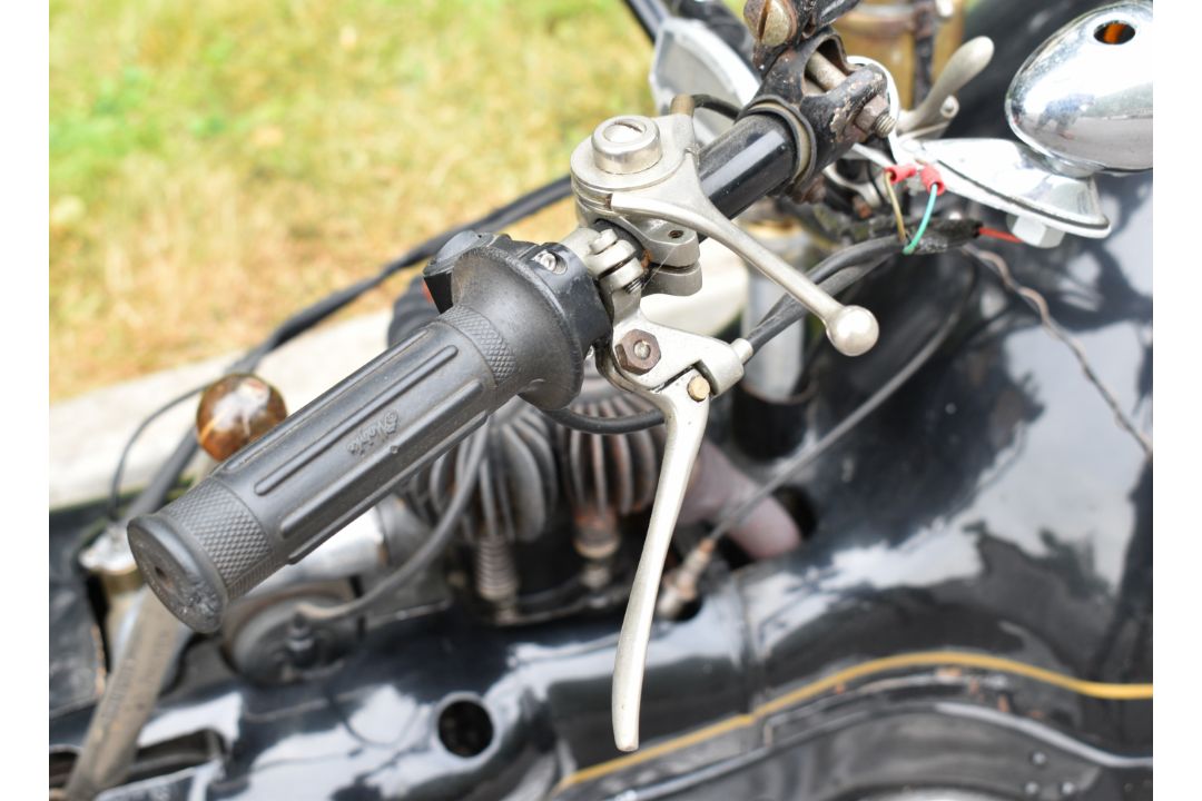 1925 Ner-a-Car model C motorcycle with Blackburne 350cc sidevalve four stroke engine - Image 12 of 25