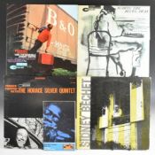 Four Jazz / Hard Bop LPs on the Blue Note Label and a Blue Note LP catalogue. BST 84008 Finger