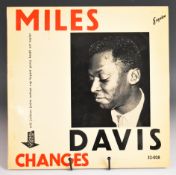Rare Esquire Jazz LP 32-028 Miles Davis Changes. 1st press matrix RVG PRLP-7034-A  (scratched) and