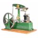 Stuart beam live steam engine with twin cylinder drain cocks, dummy flyball governor and driving - Image 7 of 17