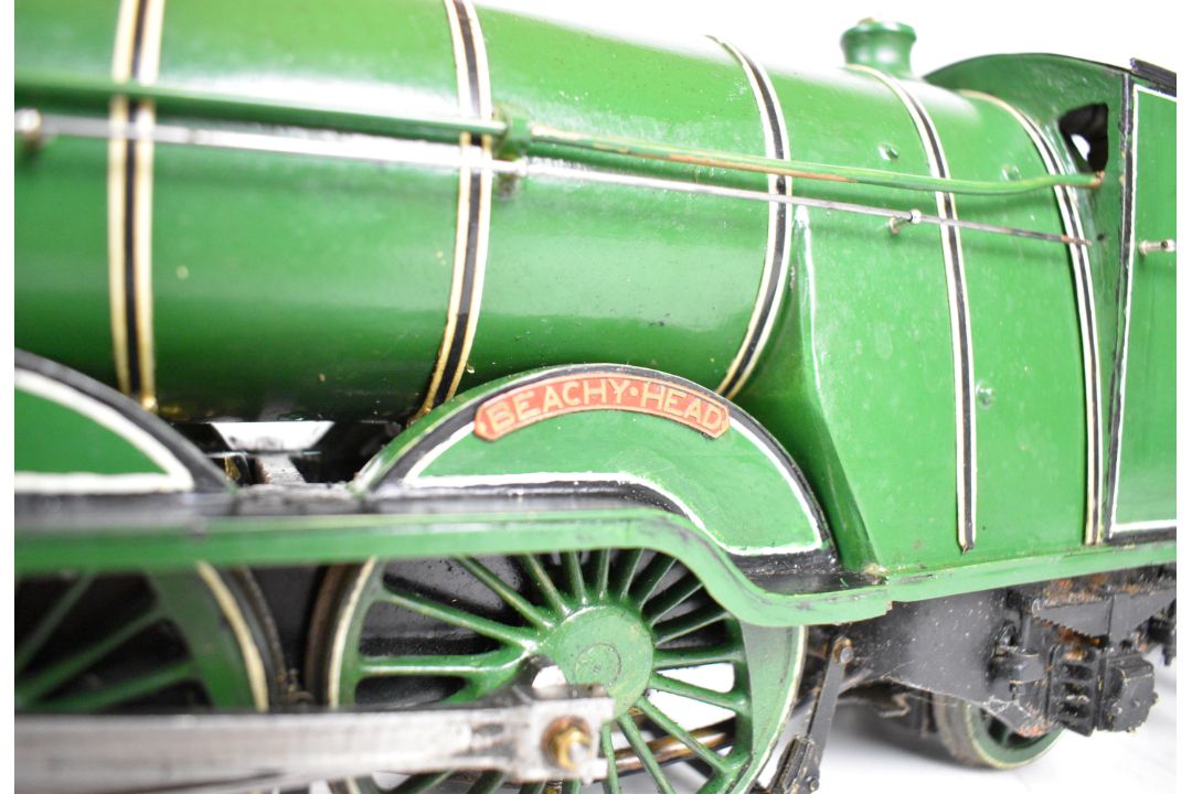 Gauge 1 coal fired live steam LBSCR or Southern H2 Atlantic 4-4-2 tender locomotive built by the - Image 11 of 19