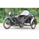 1924 AJS model D 799cc sidevalve V twin motorcycle and sidecar combination - Image 9 of 30