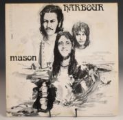 USA released Psycedelic Rock LP by Mason - Harbour Eleventh Hour Records 1001-s. Vinyl appears EX