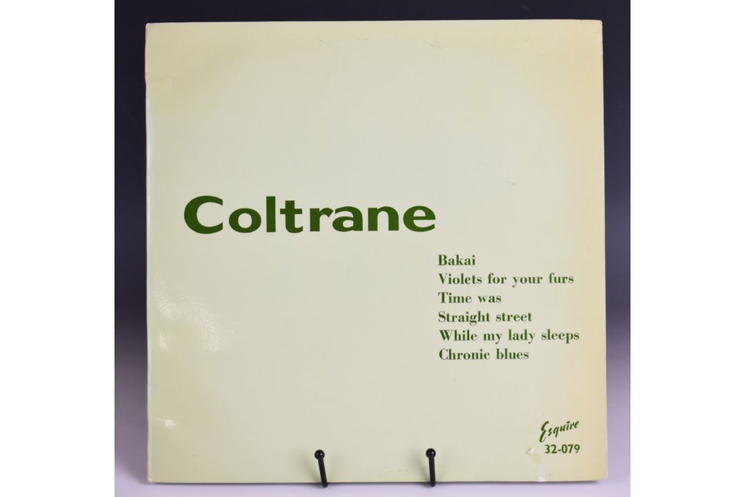 Rare Esquire Jazz LP 32-079 John Coltrane self titled LP. 1st press matrix is stamped / scratched - Image 1 of 5