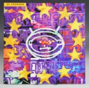 U2 Zooropa LP Island Records U29. 1st Press. Correct picture inner sleeve and lyric sheet are
