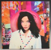 Rare Bjork Post LP. UK release on pink vinyl. Originally sealed with a sticker (that remains) with a
