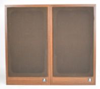 AR 38 speakers by Teledyne Acoustic Research, 61 x 34 x 28cm.