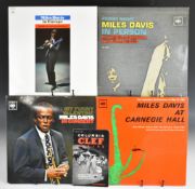 Eleven Columbia and CBS Jazz / Hard Bop LPs and a 1957 Columbia Clef series catalogue. All LPs