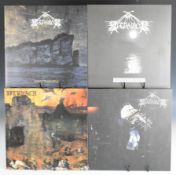 Seven Black Metal LPs by Ifernach Neo-Tribal Manimal, Gaqtaqaiaq, Skin Stone Blood Bone, The Green